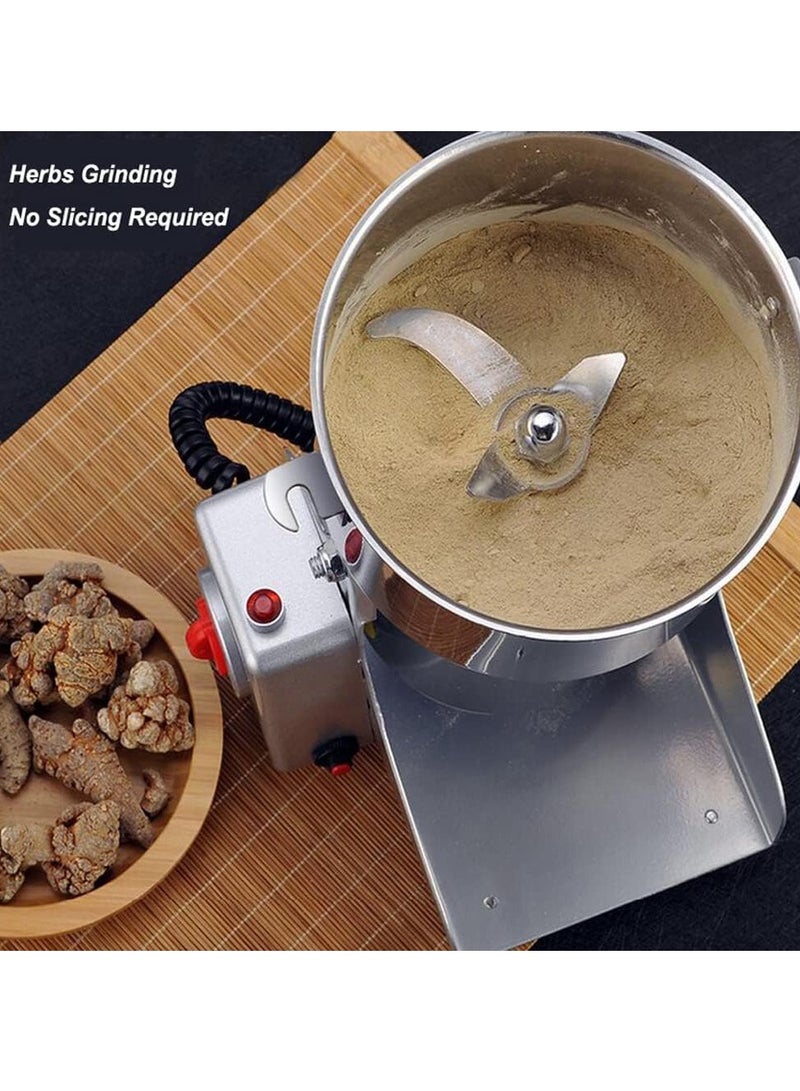 Arabest 3000W Spice Grinder, 304 Stainless Steel Powder Grinder, 36000 RPM, Superfine Mill for Herb, Spice, Nut, Cereal, 30s Speedy Grinding Mixer,Coffee Grinder Machine for Home, Restaurant, Hotel(800g) - Image 5