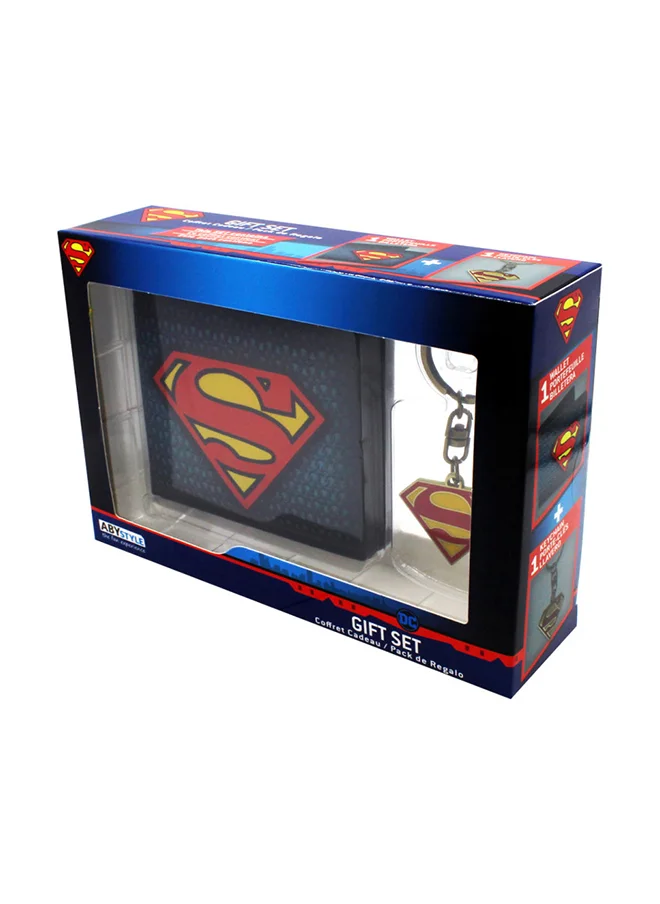 أبيستايل DC COMICS Pck Wallet + Keyring "Superman"