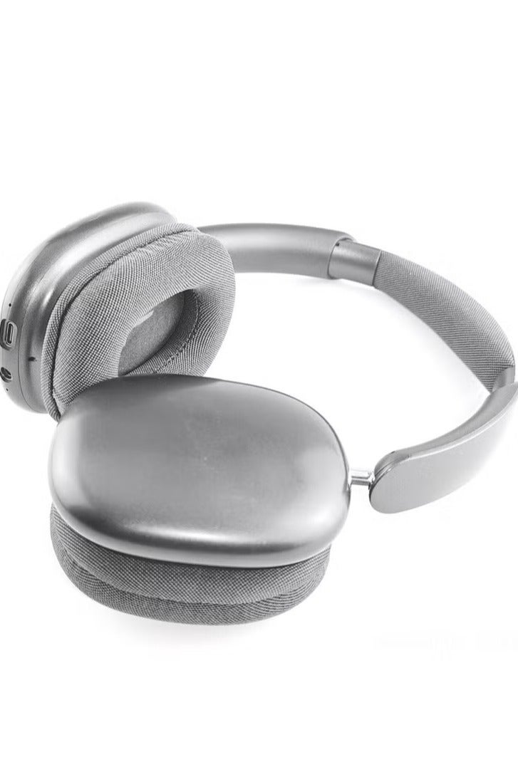 Air Max Pro Wireless Over Ear Headphones with Active Noiose Cancellation and Built-in Mi, Comfortable and Lightweight - Starlight - Image 2