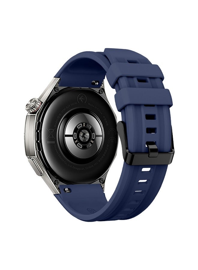 حَبْل تِك سوار سيليكون متوافق مع ساعة هواوي GT6 Pro/GT5 Pro مقاس 46 مم، سوار بديل كلاسيكي ناعم، مصمم خصيصًا لطراز ساعة GT6 Pro/GT5 Pro - Image 2