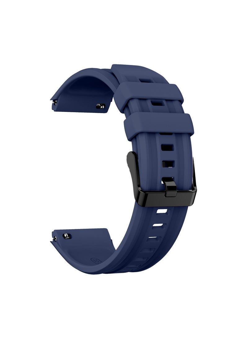 حَبْل تِك سوار سيليكون متوافق مع ساعة هواوي GT6 Pro/GT5 Pro مقاس 46 مم، سوار بديل كلاسيكي ناعم، مصمم خصيصًا لطراز ساعة GT6 Pro/GT5 Pro - Image 3