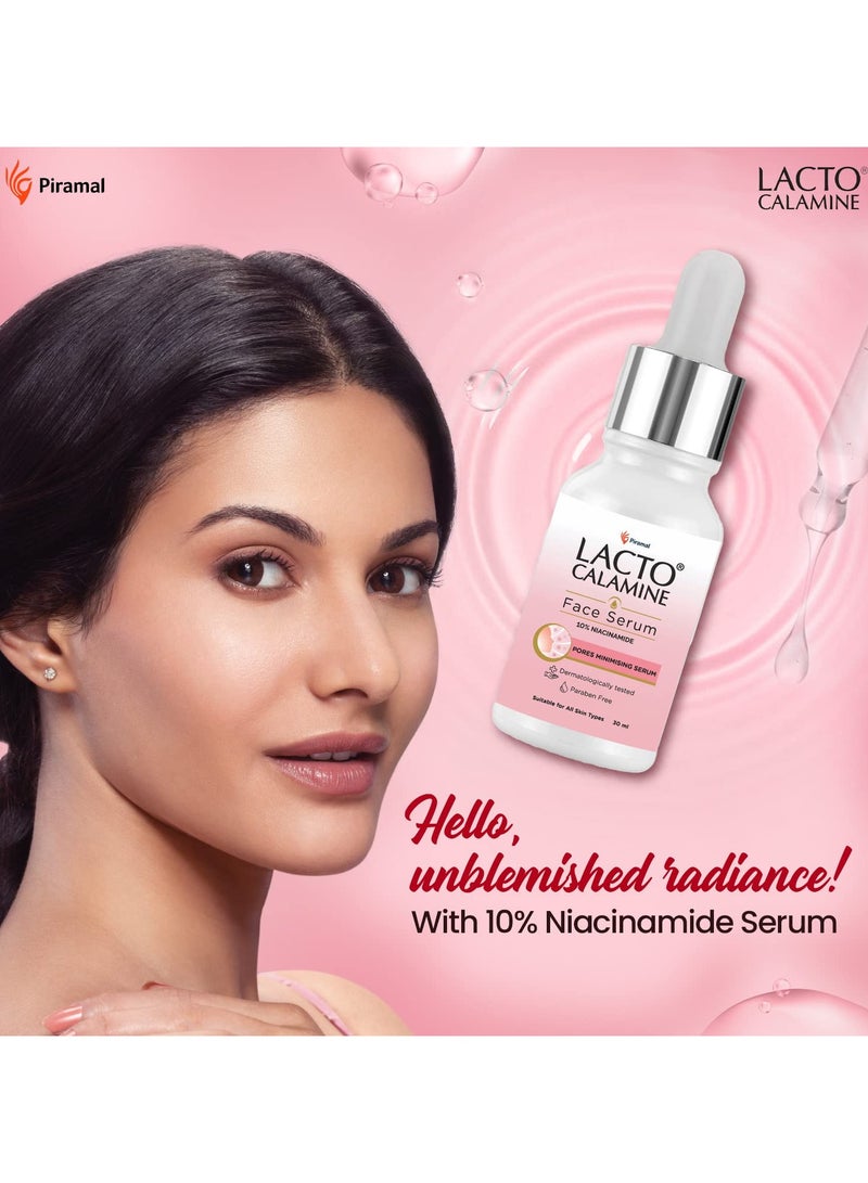 Lacto Calamine Face Serum 10% Niacinamide with Anti-Pollution Active 30 ml - Image 4