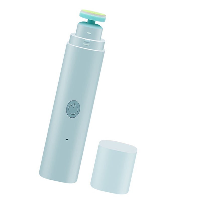 Electric Infant Nail Clipper Safe Simple Operation Portable Low Noise Durable Infant Nail Trimmer for Toddler Kids Blue - Image 2