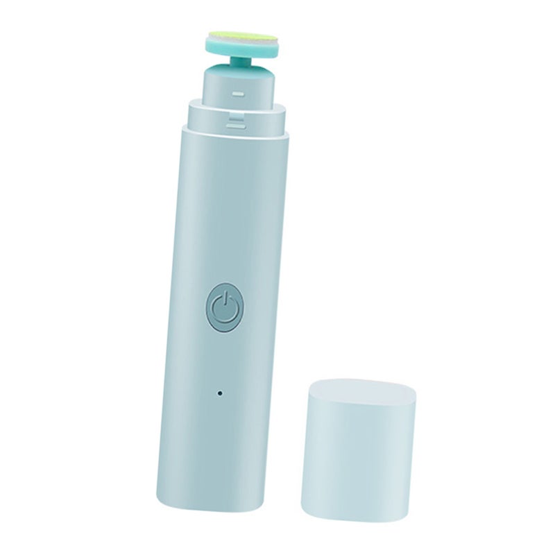Electric Infant Nail Clipper Safe Simple Operation Portable Low Noise Durable Infant Nail Trimmer for Toddler Kids Blue - Image 4