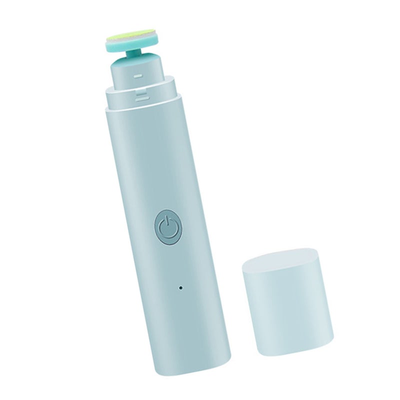 Electric Infant Nail Clipper Safe Simple Operation Portable Low Noise Durable Infant Nail Trimmer for Toddler Kids Blue - Image 5