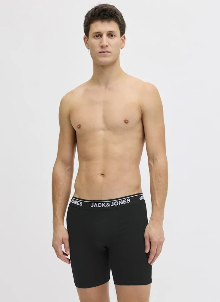 JACK & JONES  5 Pack Of Logo Trunks for Men | Best Price UAE