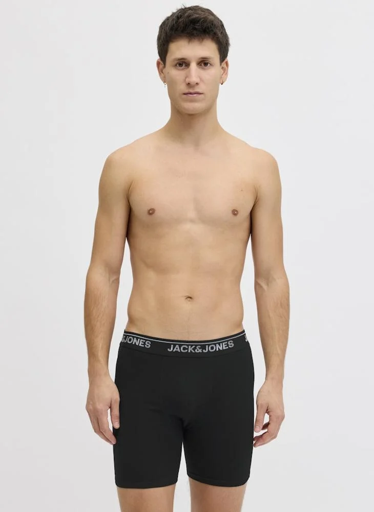 JACK & JONES  5 Pack Of Logo Trunks for Men | Best Price UAE