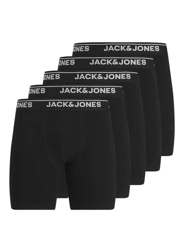 JACK & JONES 5 Pack Of Logo Trunks