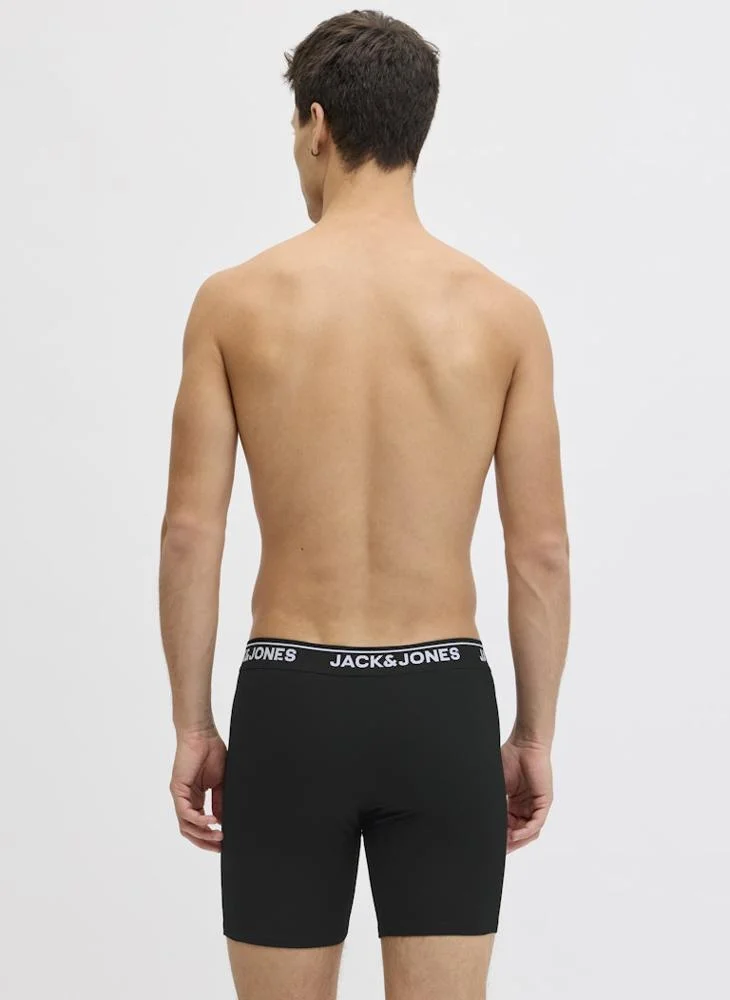 JACK & JONES  5 Pack Of Logo Trunks for Men | Best Price UAE