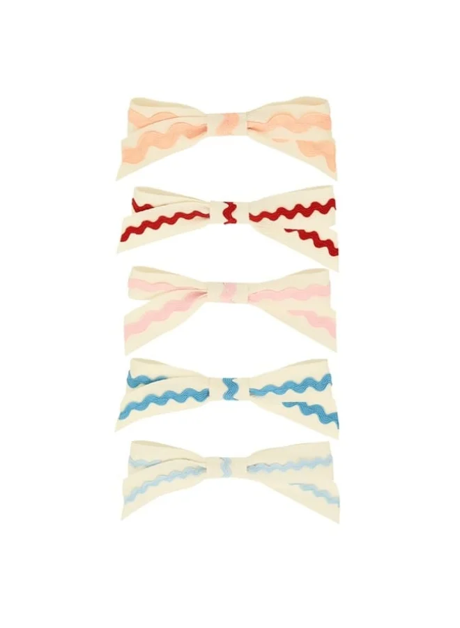 ميري ميري مشابك شعر شريط ريك راك مع فيونكة