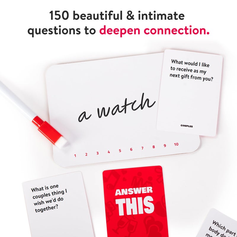 The World Game Answer This - Do You Really Know Your Partner? - Couples Game for Adults - 150 Fun & Interactive Conversation Cards for Date Night, Game Night or Valentines â€“ Great Anniversary or Engagement Gift - Image 5