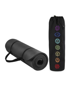 MERCH 7 Chakras Embroidered Yoga Bag With Yoga Mat - Enable Your Path Towards Yogic Lifestlye  - Image 1