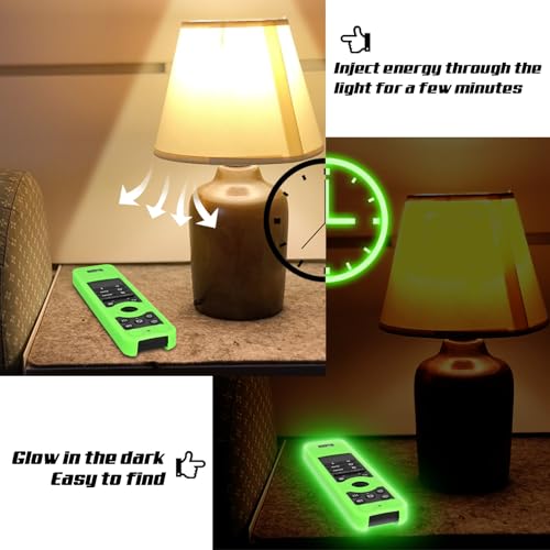 Winceed Silicone Case for LG MR25GA Remote Control [Anti-Slip] Protective Cover for MR25GA Magic Remote Compatible with 2025 LG OLED Smart TV Series Remote (Glow Green) - Image 5