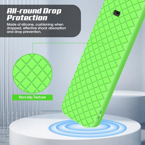 Winceed Silicone Case for LG MR25GA Remote Control [Anti-Slip] Protective Cover for MR25GA Magic Remote Compatible with 2025 LG OLED Smart TV Series Remote (Glow Green) - Image 4
