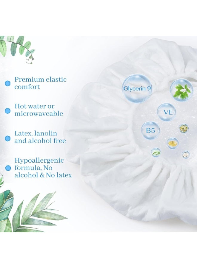 No Water Hair Washing Cap - Waterless Shower Caps with Shampoo and Conditioner - Disposable Rinse Free Wash Aids - Ideal for Elderly and Disabled - Pack of 6 - Image 5