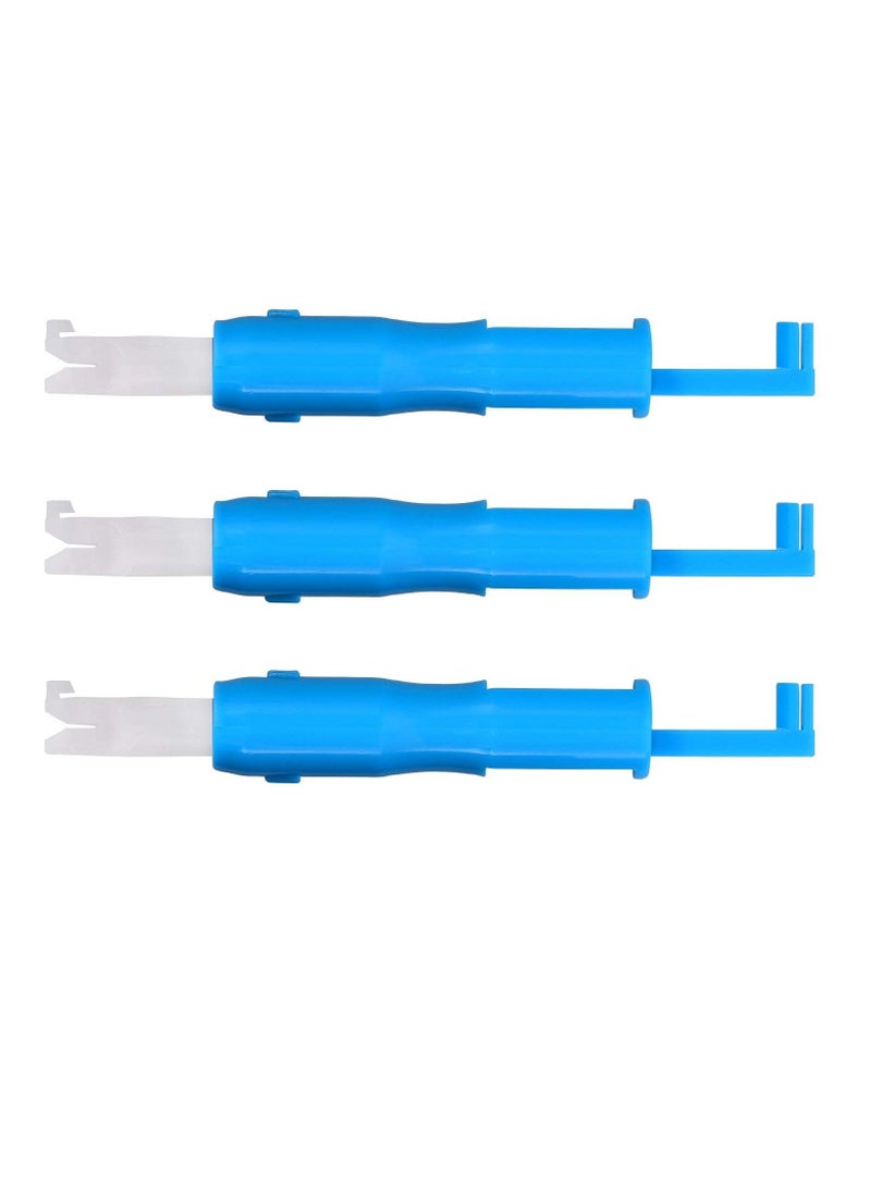 Serger Sewing Machine 3 Pieces Needle Inserter Automatic Threader Threading Tool for - Image 1