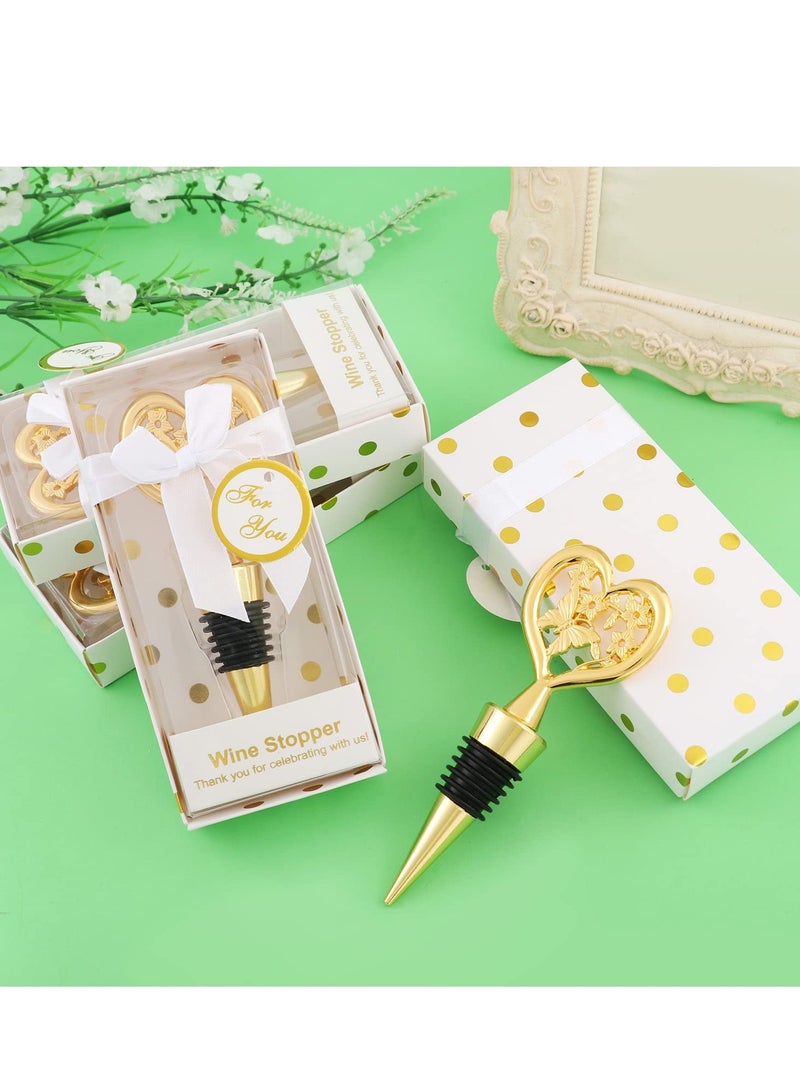 KASTWAVE Wine Stoppers, 12 Pcs Butterfly Wine Stoppers, Wedding Favors, Bridal Shower Gifts, and Birthday Party Souvenirs, Durable Beverage Corks for Preserving Wine Freshness  - Image 4