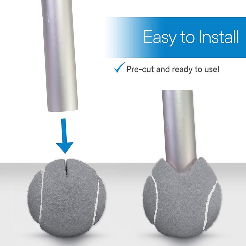 RMS Walker Glide Balls - Precut Opening for Easy Installation, Fit Most Walkers - Image 2