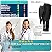 NEWZILL Compression Calf Sleeves 2030mmHg for Men Women Perfect Option to Compression Socks Leg Sleeves for Running Fitness Travel Nursing XXL Grey 1Pair - Image 4