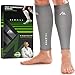 NEWZILL Compression Calf Sleeves 2030mmHg for Men Women Perfect Option to Compression Socks Leg Sleeves for Running Fitness Travel Nursing XXL Grey 1Pair - Image 1