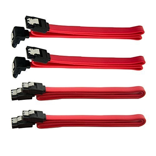 Qook Hard Drive Connector Pack: 4in1 SATA Data & Power Splitter Cables (6-pack) - Image 3