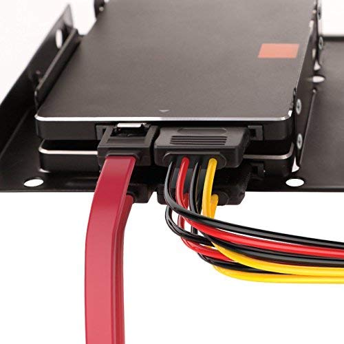Qook Hard Drive Connector Pack: 4in1 SATA Data & Power Splitter Cables (6-pack) - Image 5