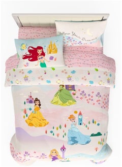 Franco Franco Disney Princess Kids Bedding Super Soft & Cozy Comforter and Sheet Set, Full  - Image 1