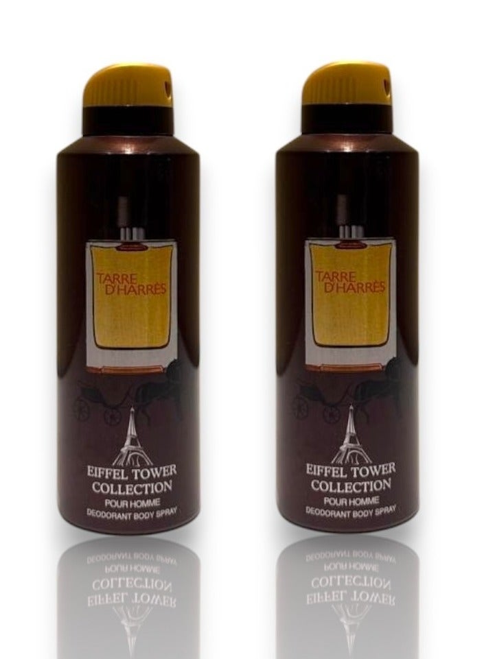 Eiffel Tower Collection 2 Piececs of Tarre Dharres Body Spray 200ml 