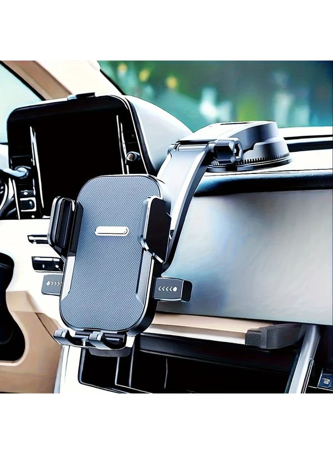 Universal Black Car Phone Mount Holder Anti Shake Strong Adhesion For All Phones - Image 3