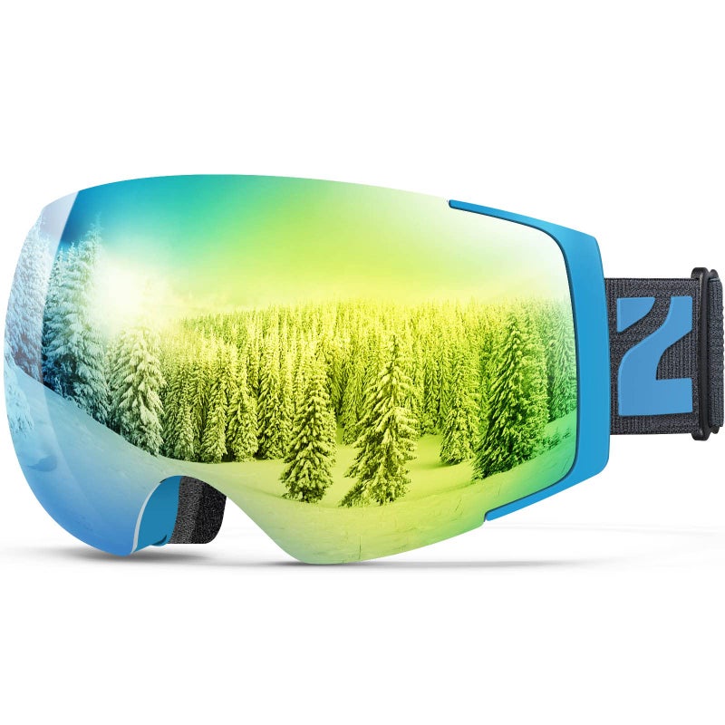 ZIONOR X4 Ski Goggles Magnetic Lens - Snowboard Goggles for Men Women Adult - Snow Goggles Anti-fog UV Protection - Image 1