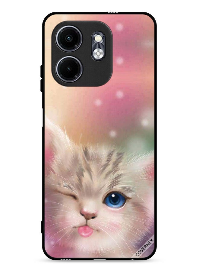Covernex Infinix Smart 9 4G Protective Case Cover Cute Cat - Image 1