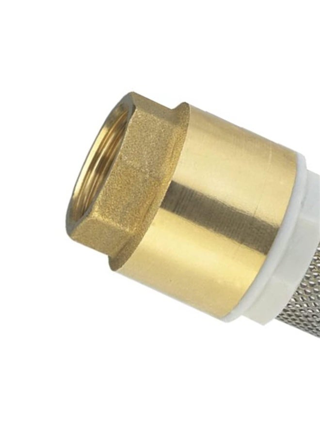 صمام لا رجعيان من النحاس الأصفر، مزود بفلتر، وصمام سفلي لمضخة الماء، وصمام قدم، وفلتر، وصمام قدم، وفلتر، وصمام لا رجعي، ومصفاة، مقاس DN20. - Image 3