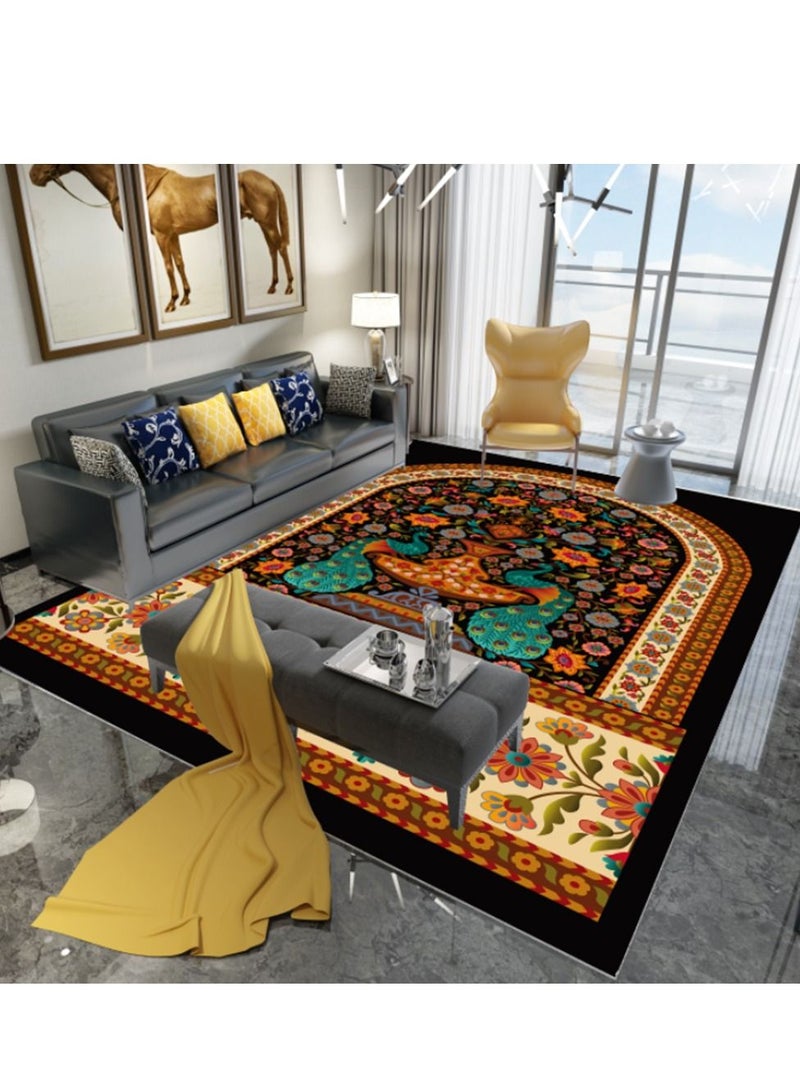 Sharpdo Modern Area Rugs Simple Short Pile Carpet Living Room Bedroom Rug Anti Slip Floor Carpet Home Decor 200*300CM  - Image 1