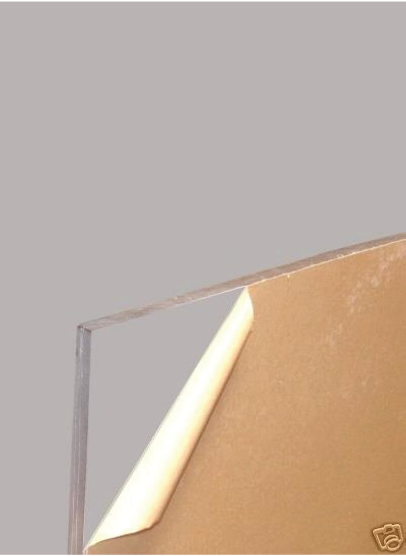 SMARTPOINTS Clear Acrylic Plexiglas Sheet , 1/4" Thick, 8" X 12" (Pack of 2)  - Image 2