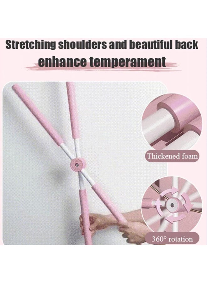 Back Straightener Posture Corrector For Women, Yoga Sticks Stretching Tool for Posture, Humpback Correction Sticks Stretching Tool, Design Back Brace Women Posture Corrector for Men kids - Image 3