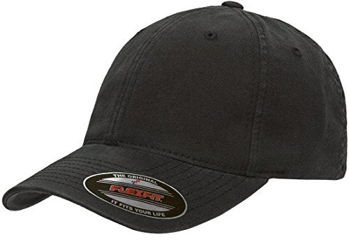 Flexfit Men's one_Size Trucker Cap, Black, Alpha - Image 2