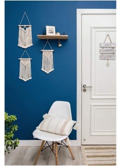 Home Gallery Small Macrame Wall Hanging Woven Handmade 35X55 cm  - Image 2