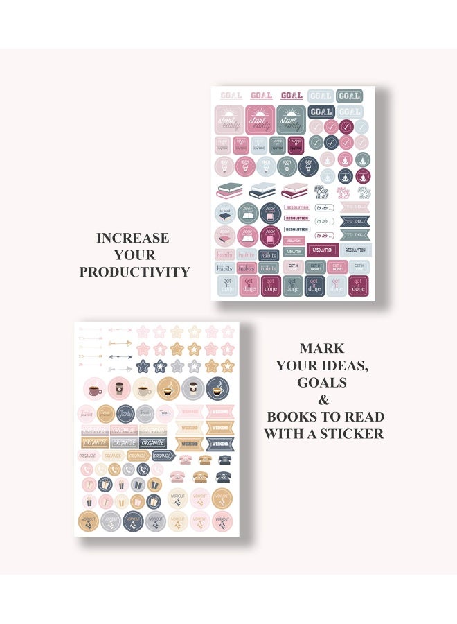 Lamare Planner Stickers for Women  Inspirational Stickers for Journaling and Planning  Student Planner Accessories - Image 4