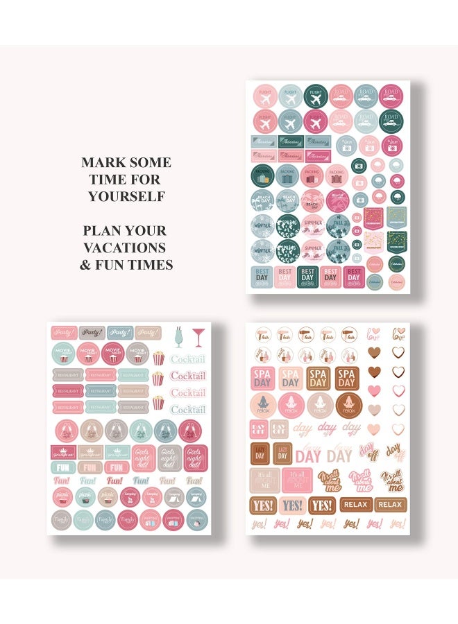 Lamare Planner Stickers for Women  Inspirational Stickers for Journaling and Planning  Student Planner Accessories - Image 3