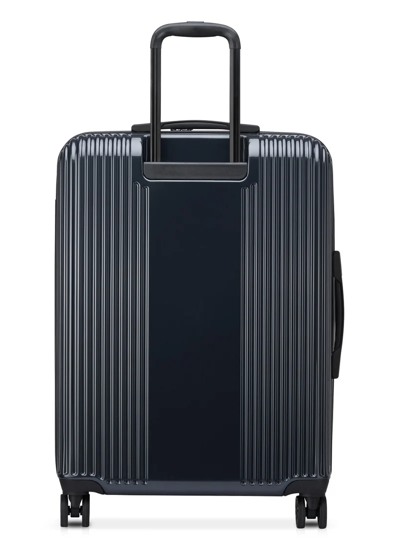ديلسي _باريس Ophelie 70cm Hardcase 4 Double Wheel Expandable Check-In Luggage Trolley Glossy Blue - 00389381962ME