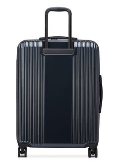 DELSEY Paris Ophelie 70cm Hardcase 4 Double Wheel Expandable Check-In Luggage Trolley Glossy Blue - 00389381962ME  - Image 4