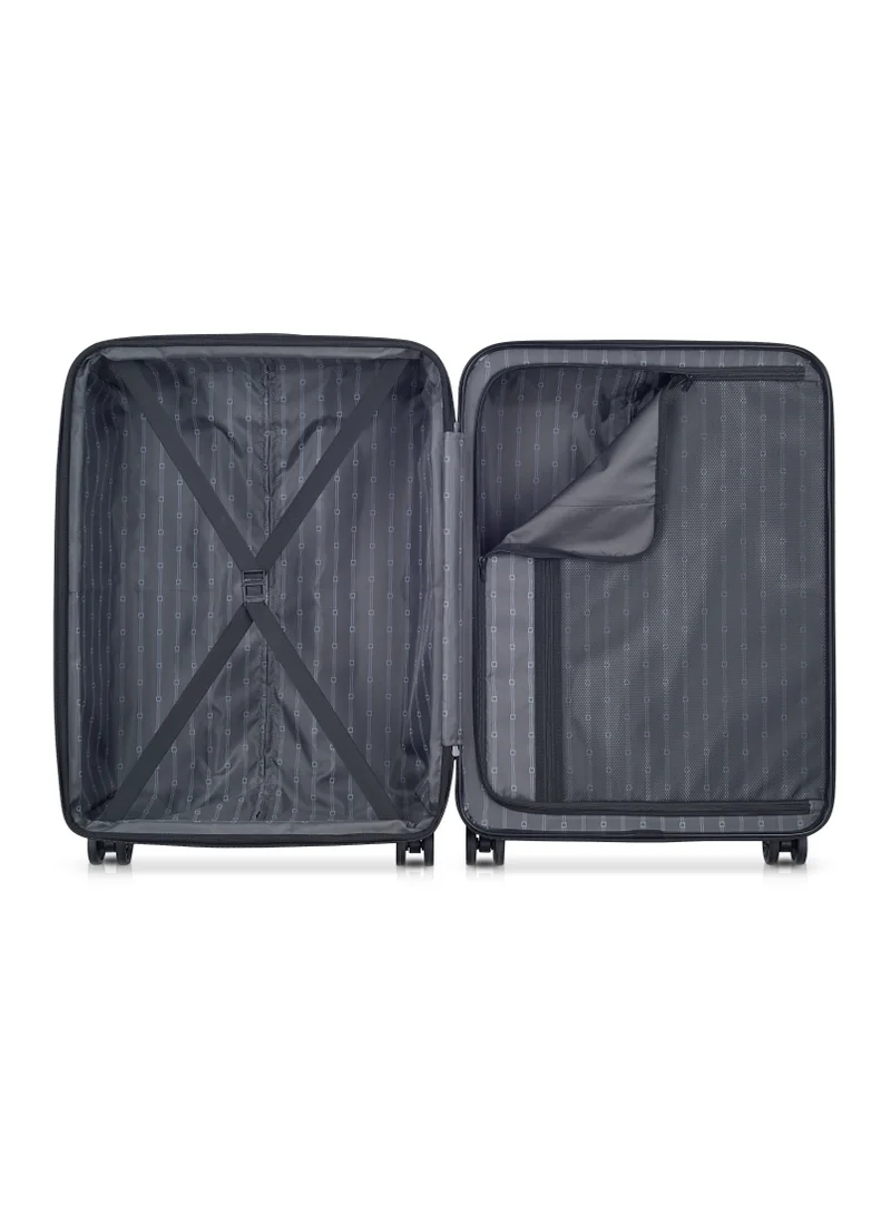 ديلسي _باريس Ophelie 70cm Hardcase 4 Double Wheel Expandable Check-In Luggage Trolley Glossy Blue - 00389381962ME