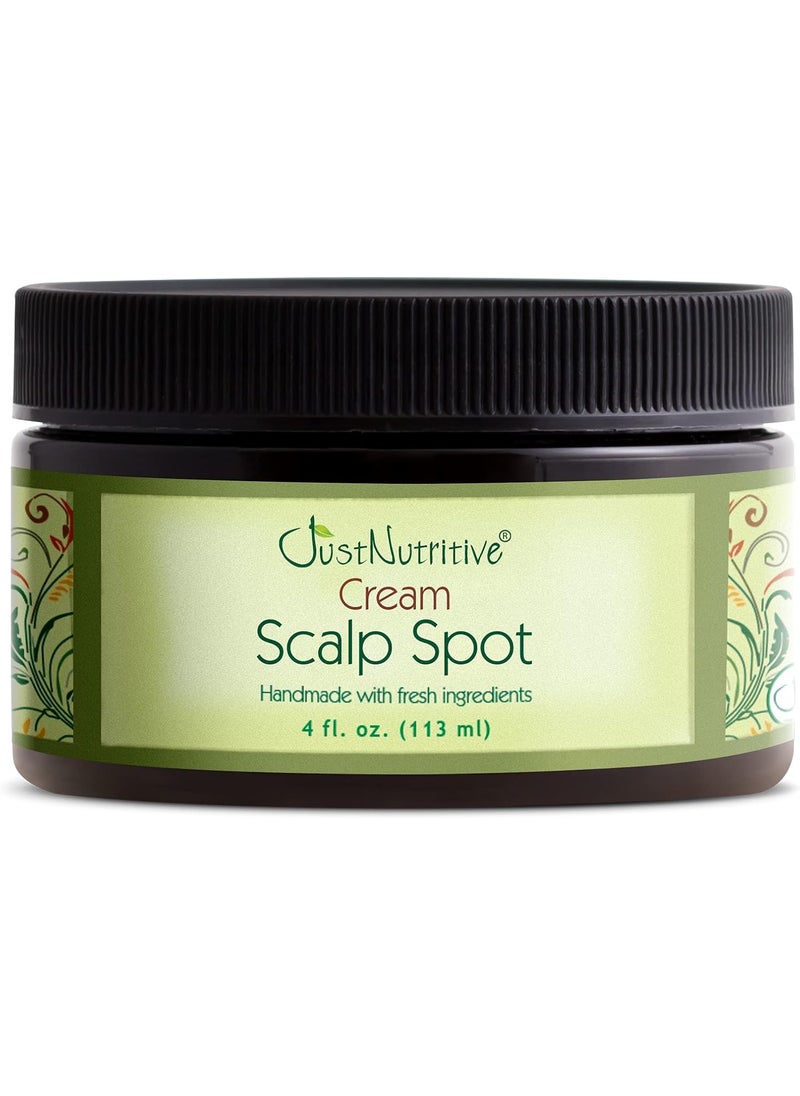 Just Nutritive - Bald Spot Hair Growth Cream  Scalp Treatment for Receding Hair  For Men and Women  Just Nutritive  4 Oz - Image 1