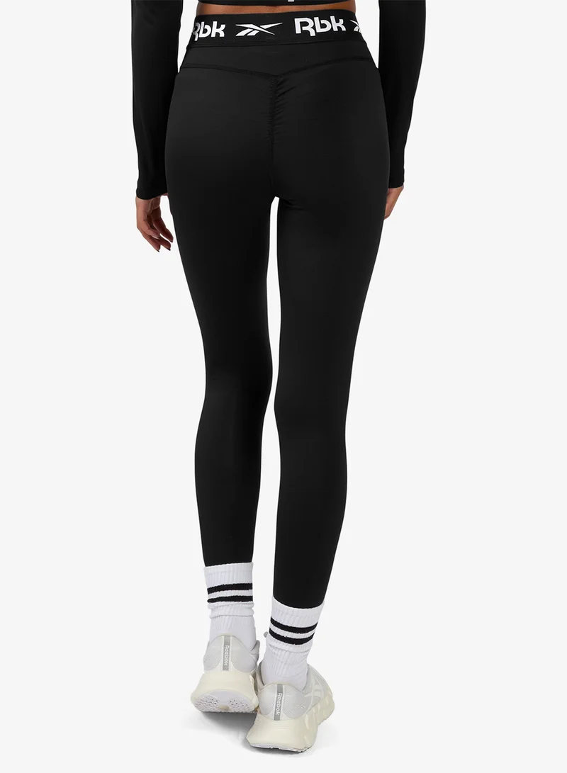 Reebok Core Fitness Training Ruched Legging