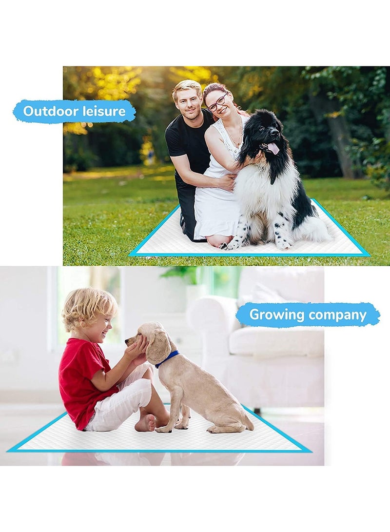 TYCOM Dog and Puppy Training Pads 40 Pack Disposable Dog Pee Pads Ultra Absorbent and Leak Proof Pet Underpads Dry Quickly Pee Pad for Dog Cats Rabbits or Other House Training Pets 60 By 60 CM. - Image 5