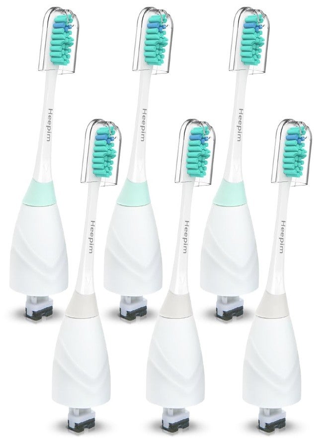 Heepim Replacement Toothbrush Heads for Philips Sonicare Electric Toothbrush, Replacement Brush Heads Compatible with Philips Sonicare Electric Toothbrush, 6Pack - Image 1