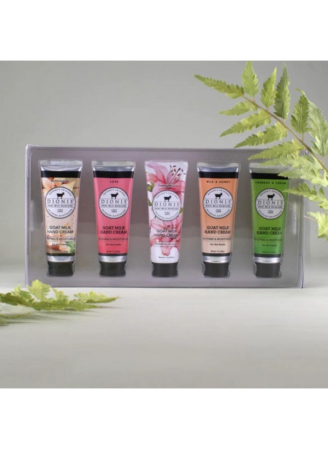 Goat Milk Skincare Hand Cream Gift Sets Assorted Scented Travel Size Hand Creams In A Gift Box Mini Hand Lotion Self Care Gifts For Women Cruelty Free Lotion For Dry Skin Inspire 2024 - pzsku/ZA1DDE3D9AA379A62CA6EZ/45/_/1720698569/3584ab6f-e445-4806-9005-47f71aecac17