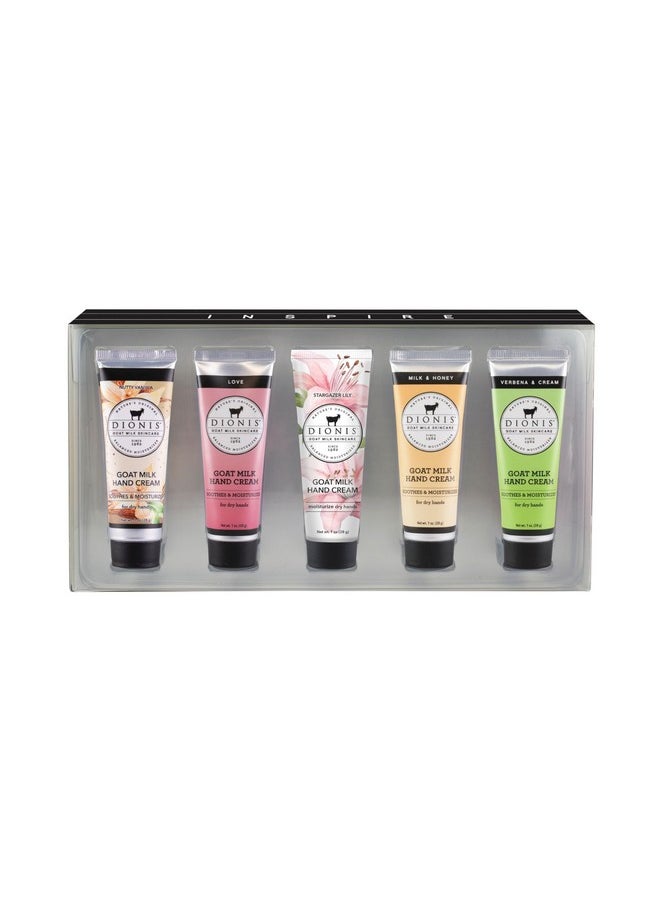 Goat Milk Skincare Hand Cream Gift Sets Assorted Scented Travel Size Hand Creams In A Gift Box Mini Hand Lotion Self Care Gifts For Women Cruelty Free Lotion For Dry Skin Inspire 2024 - pzsku/ZA1DDE3D9AA379A62CA6EZ/45/_/1720698575/dba1d50c-6c42-4ef8-85dc-9fa5aa32d033