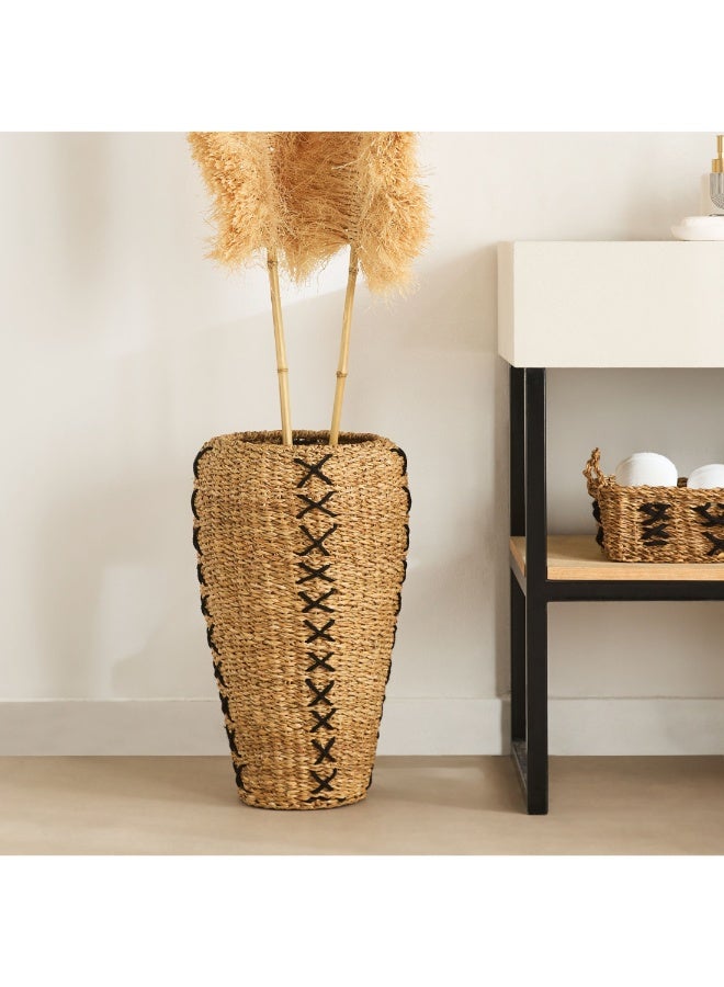 Home Box Naturaloom Sea Grass Conical Vase 25 X 32 X 55 Cm - Image 4