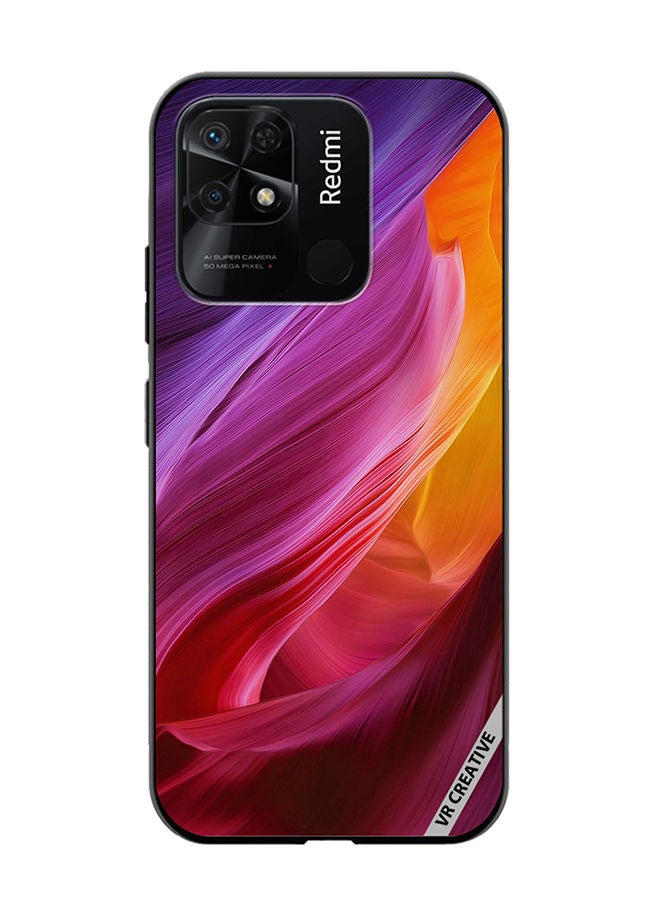 VR CREATIVE Protective Case Cover For Xiaomi Redmi 10C Layers Design Multicolour - Image 1